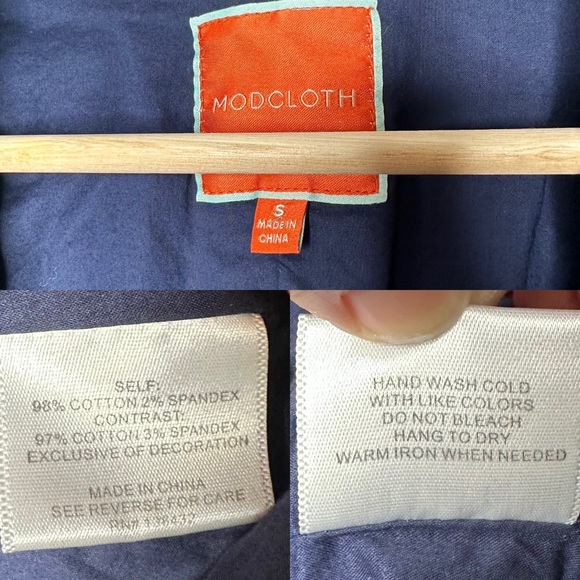 Modcloth Legendary Lifestyle Blazer Rainbow Trim - Picture 6 of 7